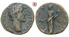 Römische Kaiserzeit, Antoninus Pius, Sesterz 145-147, ss+