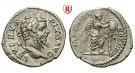 Römische Kaiserzeit, Septimius Severus, Denar 207, ss-vz
