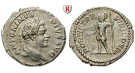 Römische Kaiserzeit, Caracalla, Denar 206, f.vz