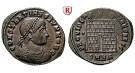 Römische Kaiserzeit, Constantinus II., Caesar, Follis 327-329, vz