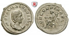 Römische Kaiserzeit, Otacilia Severa, Frau Philippus I., Antoninian 246-248, vz-st
