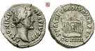 Römische Kaiserzeit, Antoninus Pius, Denar 145-161, ss+/ss