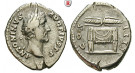 Römische Kaiserzeit, Antoninus Pius, Denar 145-161, ss+