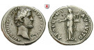 Römische Kaiserzeit, Antoninus Pius, Denar 140-143, ss+