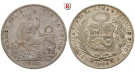 Peru, Republik, Sol 1894, 22,5 g fein, vz