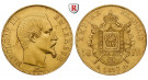 Frankreich, Napoleon III., 50 Francs 1857, 14,52 g fein, ss-vz