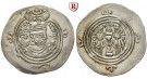 Sasaniden, Chosrau II., Drachme, ss-vz