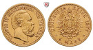 Deutsches Kaiserreich, Hessen, Ludwig IV., 5 Mark 1877, H, ss, J. 218