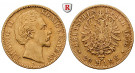 Deutsches Kaiserreich, Bayern, Ludwig II., 20 Mark 1876, D, ss+, J. 197
