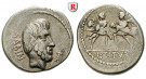 Römische Republik, L. Titurius Sabinus, Denar, ss+/ss