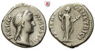 Römische Kaiserzeit, Sabina, Frau des Hadrianus, Denar 136-138, ss+