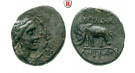 Syrien, Königreich der Seleukiden, Antiochos III., Bronze 223-187 v.Chr., ss