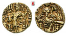 Indien, Kuschan, Klan Prägungen, Dinar um 375-376, ss-vz