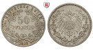 Deutsches Kaiserreich, 50 Pfennig 1896, A, ss, J. 15
