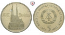 DDR, 5 Mark 1989, Katharinenkirche Zwickau, PP, J. 1626