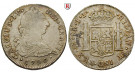 Peru, Carlos IV., 8 Reales 1790, ss-vz