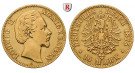 Deutsches Kaiserreich, Bayern, Ludwig II., 10 Mark 1875, D, ss, J. 196