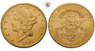 USA, 20 Dollars 1901, 30,05 g fein, ss-vz/vz+