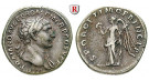 Römische Kaiserzeit, Traianus, Denar 103-111, ss