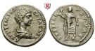 Römische Kaiserzeit, Geta, Caesar, Denar 198-200, vz/ss