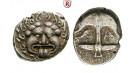 Thrakien-Donaugebiet, Apollonia Pontika, Drachme 5.-4.Jh. v.Chr., ss