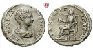 Römische Kaiserzeit, Geta, Caesar, Denar 200-202, ss-vz