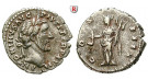 Römische Kaiserzeit, Antoninus Pius, Denar 152-153, ss+