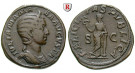 Römische Kaiserzeit, Julia Mamaea, Mutter des Severus Alexander, Sesterz 222-235, ss+