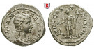 Römische Kaiserzeit, Julia Mamaea, Mutter des Severus Alexander, Denar 225-235, f.vz