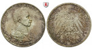 Deutsches Kaiserreich, Preussen, Wilhelm II., 3 Mark 1913, Regierungsjubiläum, A, vz-st, J. 112