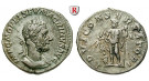 Römische Kaiserzeit, Macrinus, Denar, ss+