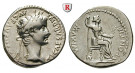 Römische Kaiserzeit, Tiberius, Denar 14-37, ss+
