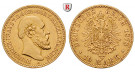 Deutsches Kaiserreich, Mecklenburg-Schwerin, Friedrich Franz II., 10 Mark 1878, A, 3,58 g fein, ss-vz, J. 231