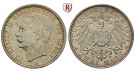 Deutsches Kaiserreich, Baden, Friedrich II., 2 Mark 1911, G, ss-vz/vz, J. 38