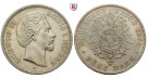Deutsches Kaiserreich, Bayern, Ludwig II., 5 Mark 1874, D, ss, J. 42