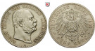 Deutsches Kaiserreich, Sachsen-Altenburg, Ernst, 5 Mark 1901, A, f.vz/vz-st, J. 143