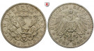 Deutsches Kaiserreich, Bremen, 5 Mark 1906, J, vz/ss-vz, J. 60