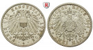 Deutsches Kaiserreich, Lübeck, 2 Mark 1905, A, ss-vz/vz, J. 81