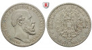 Deutsches Kaiserreich, Mecklenburg-Schwerin, Friedrich Franz II., 2 Mark 1876, A, ss+, J. 84