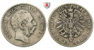 Deutsches Kaiserreich, Sachsen, Albert, 2 Mark 1876, E, f.ss, J. 121