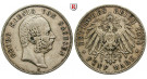 Deutsches Kaiserreich, Sachsen, Georg, 5 Mark 1904, E, ss, J. 130