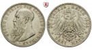 Deutsches Kaiserreich, Sachsen-Meiningen, Georg II., 3 Mark 1908, D, ss, J. 152
