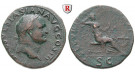 Römische Kaiserzeit, Vespasianus, As 71, ss