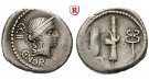 Römische Republik, C. Norbanus, Denar 83 v.Chr., ss