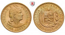 Peru, Republik, Libra 1965, 7,32 g fein, vz-st