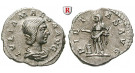 Römische Kaiserzeit, Julia Maesa, Großmutter des Elagabal, Denar 218-222, ss-vz
