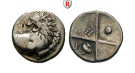Thrakien, Chersonnesos, Hemidrachme 357-320 v.Chr., ss