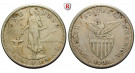 Philippinen, Amerikanische Besitzung, Peso 1908, 15,95 g fein, ss-vz