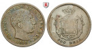 Portugal, Pedro V., 500 Reis 1858, 11,17 g fein, ss