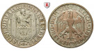Weimarer Republik, 3 Reichsmark 1928, Dinkelsbühl, D, vz, J. 334